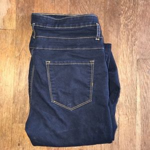 Dark Wash High Waisted Jeans